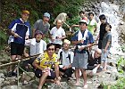 8月28日 葛城山麓「流しソーメン」ポタ