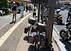 針TRS に集合、単車は多いですが自転車はちょっと場違いな雰囲気