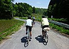下深川の集落をすぎると道幅も狭まり、林間コースに
