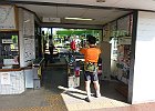 輪行組は近鉄大阪線三本松駅に