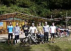 10時10分、天五さんが帰途に就きます