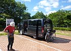 池原ダムにデポ