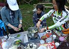 2日目夕食の準備が始まります