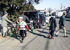 今日は大阪市ベイエリアの渡船を巡るポタリングです、鉄人児玉さんも自走で参加。
