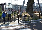 今井町道路元標前に集合