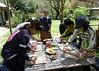 お昼は「石窯ピザ焼き体験」