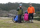 1月31日 日本一周中の國弘君と飛鳥ポタ