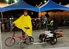 駐車場からパドックまでの荷物運びを仰せつかってトレーラーデビュー