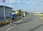 集合場所の九度山駅に向って、紀の川左岸の県道55号橋本五條線を行きます。