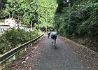 永谷で少しR168を走り旧道へ。Photo : はやまさん