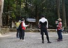 室生龍穴神社にて