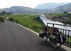 姶良川沿いの自転車道